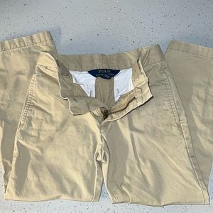 EUC 4/4T dress pants by Polo Ralph Lauren in basic sand (khaki)